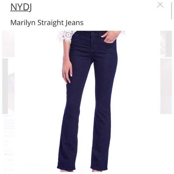 NYDJ Denim - Sz 12 NYDJ Straight Leg Jeans